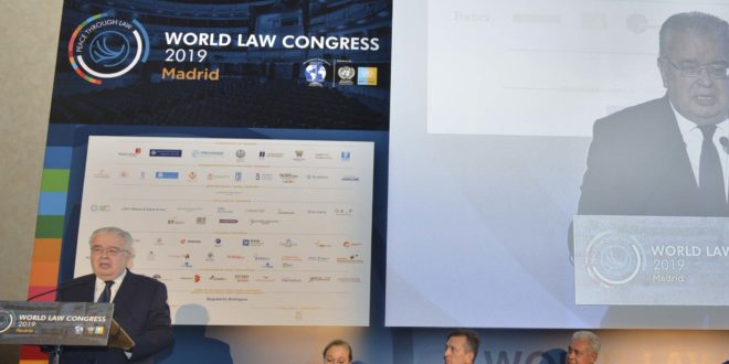 Concluye en Madrid Congreso Mundial de Derecho